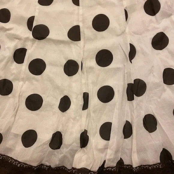 Polka Dot  skirt size XL (Cart D -124) - Picture 4 of 4